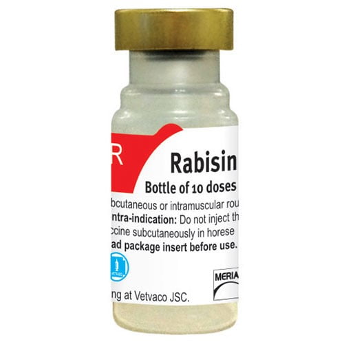 Vacxin dại phòng bệnh dại cho Chó và Mèo